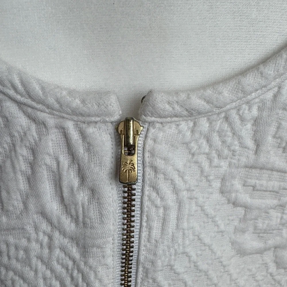 Lilly Pulitzer White Dress with Pink Embroidery - Picture 8 of 14